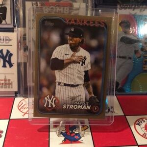 Marcus stroman numbered baseball card